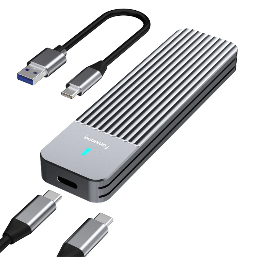 FANXIANG EXTERNAL ENCLOSURE MD87 USB 3.2 GEN 2, M.2 NVMe/SATA, ADAPTER/READER